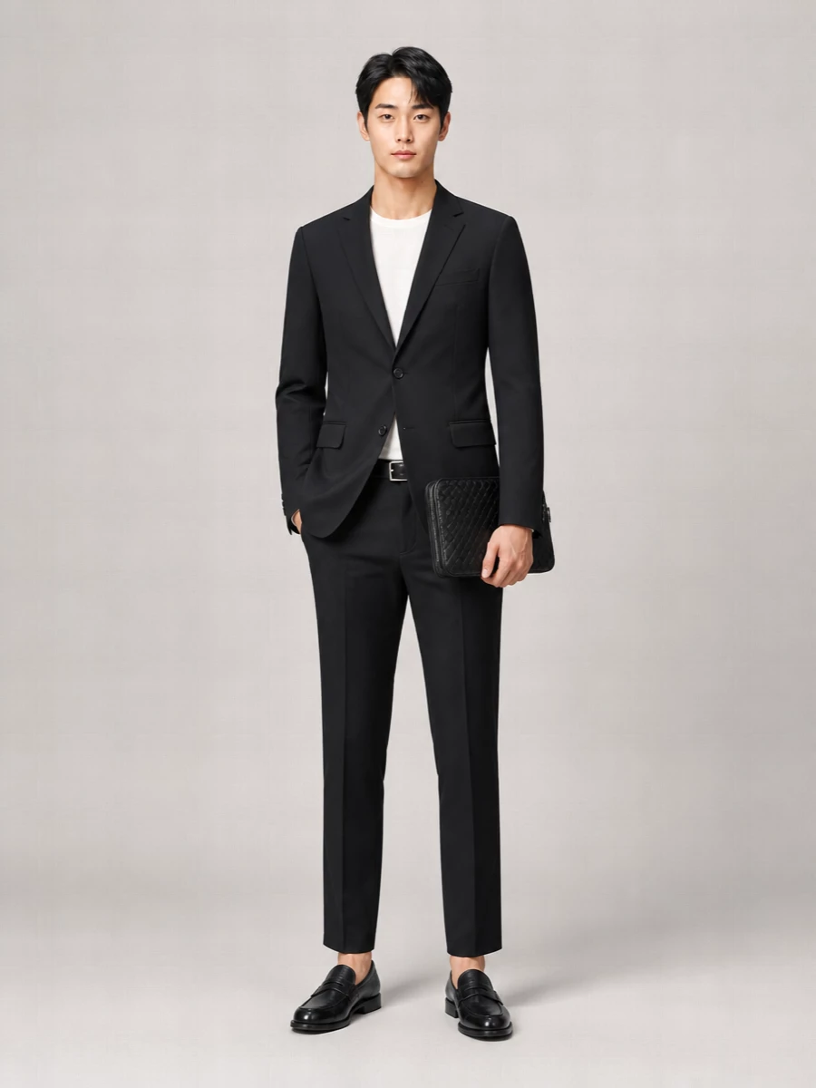 Prada Wool Single Breasted Suit