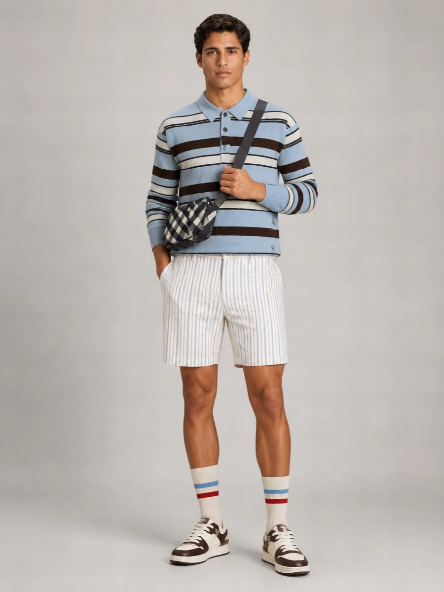 Jw Anderson Cotton Polo Sweater