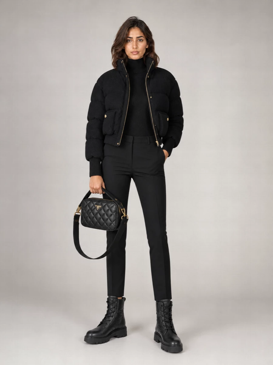 Moncler wool coat