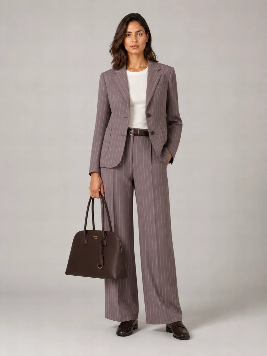 Dries Van Noten Wide Leg Trousers