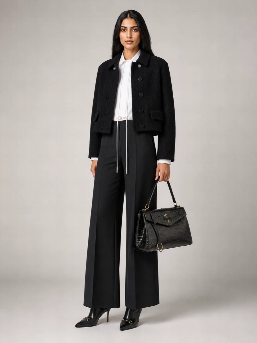 Gucci Wool Bouclé Double-Breasted Jacket