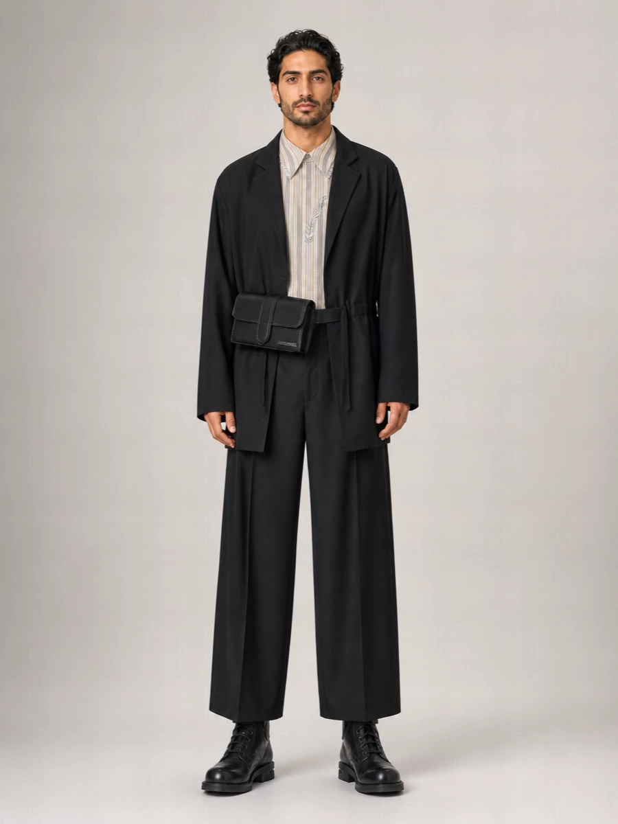 Kiko Kostadinov Virgin Wool Single Breasted Blazer