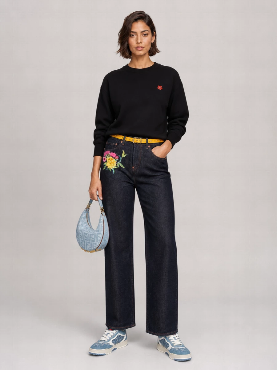 Gucci Cotton Low-Top Sneakers