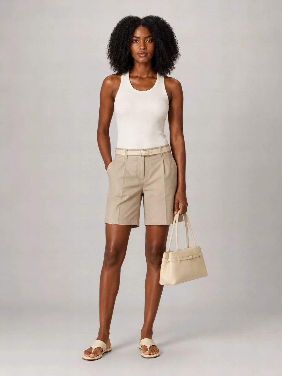 Entire Studios Straight Knee-Length Shorts