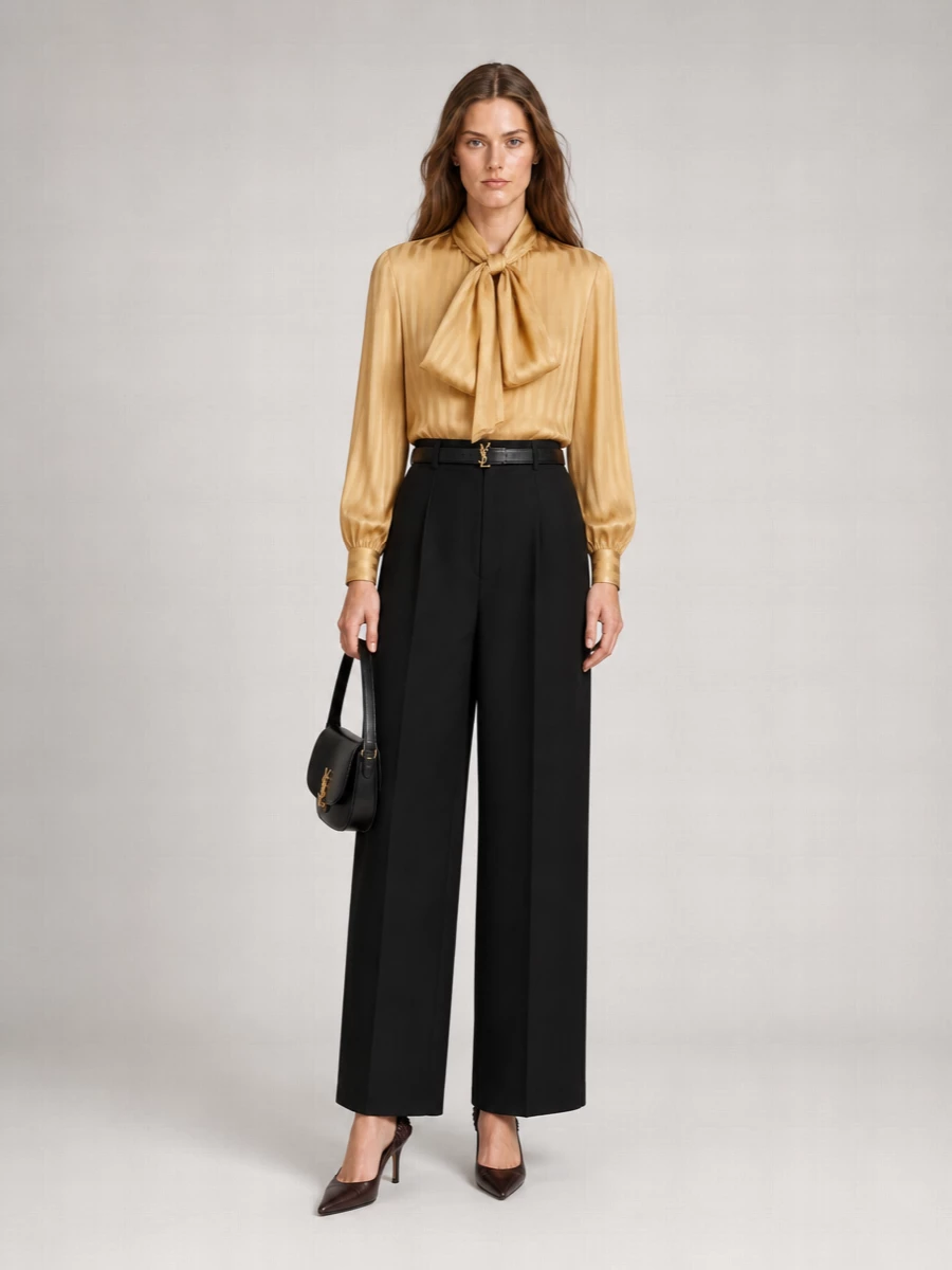 Saint Laurent Silk Shirt