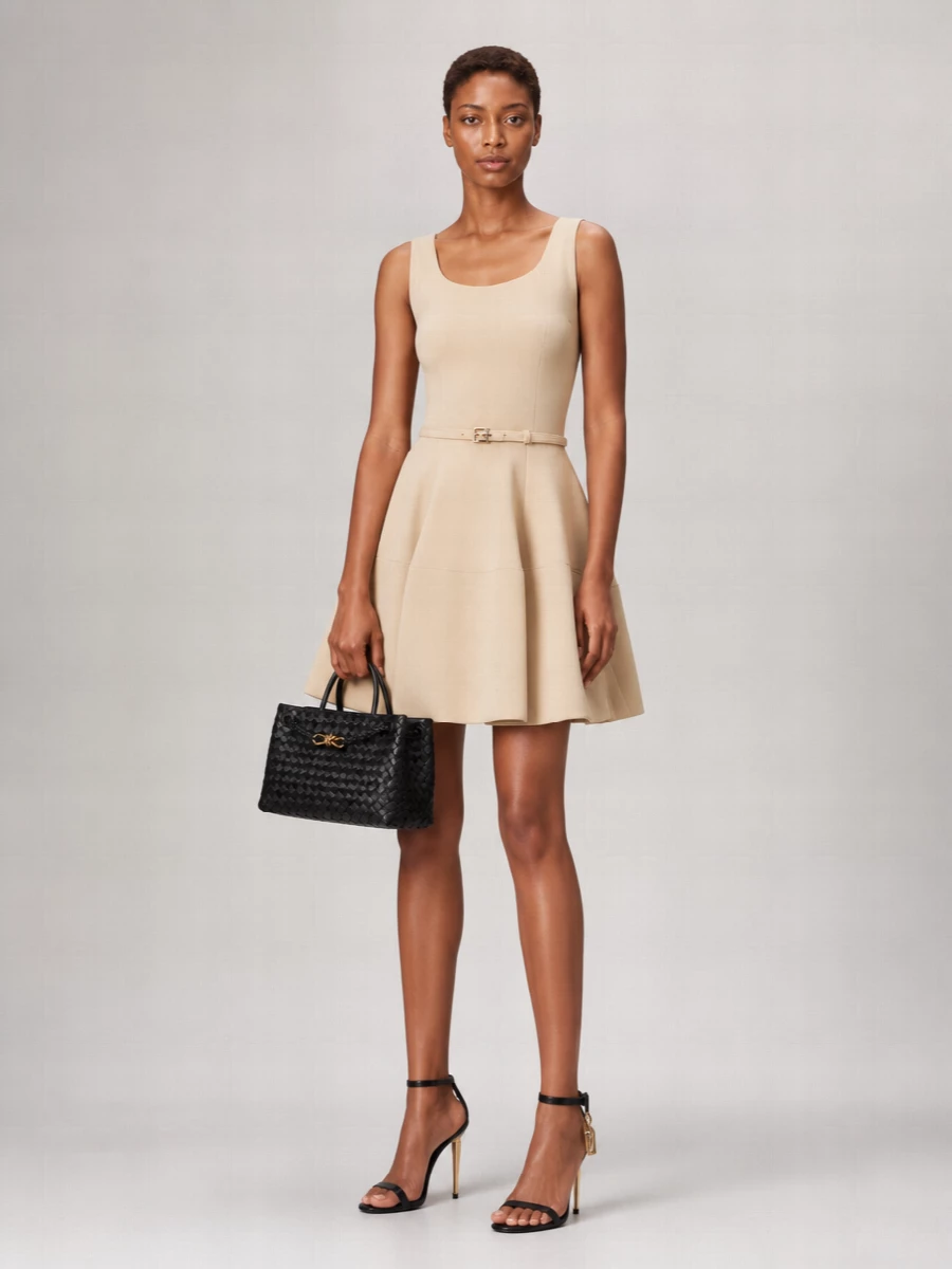 Tom Ford Leather Padlock Pointed-Toe Heeled Sandals