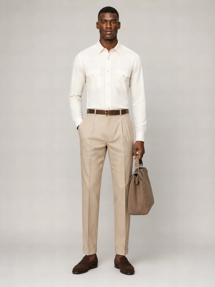 Tom Ford Leather Reversible Belt
