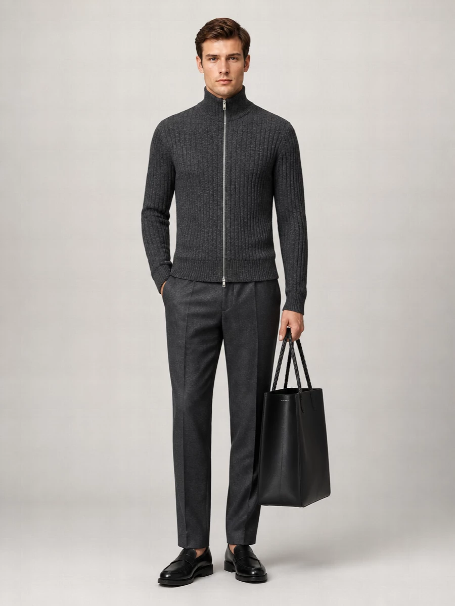 Jil Sander Wool Cardigan Jacket