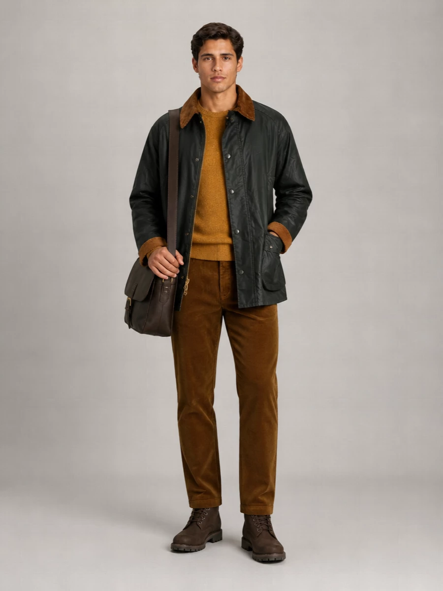 Barbour Cotton Single-Breasted Jacket