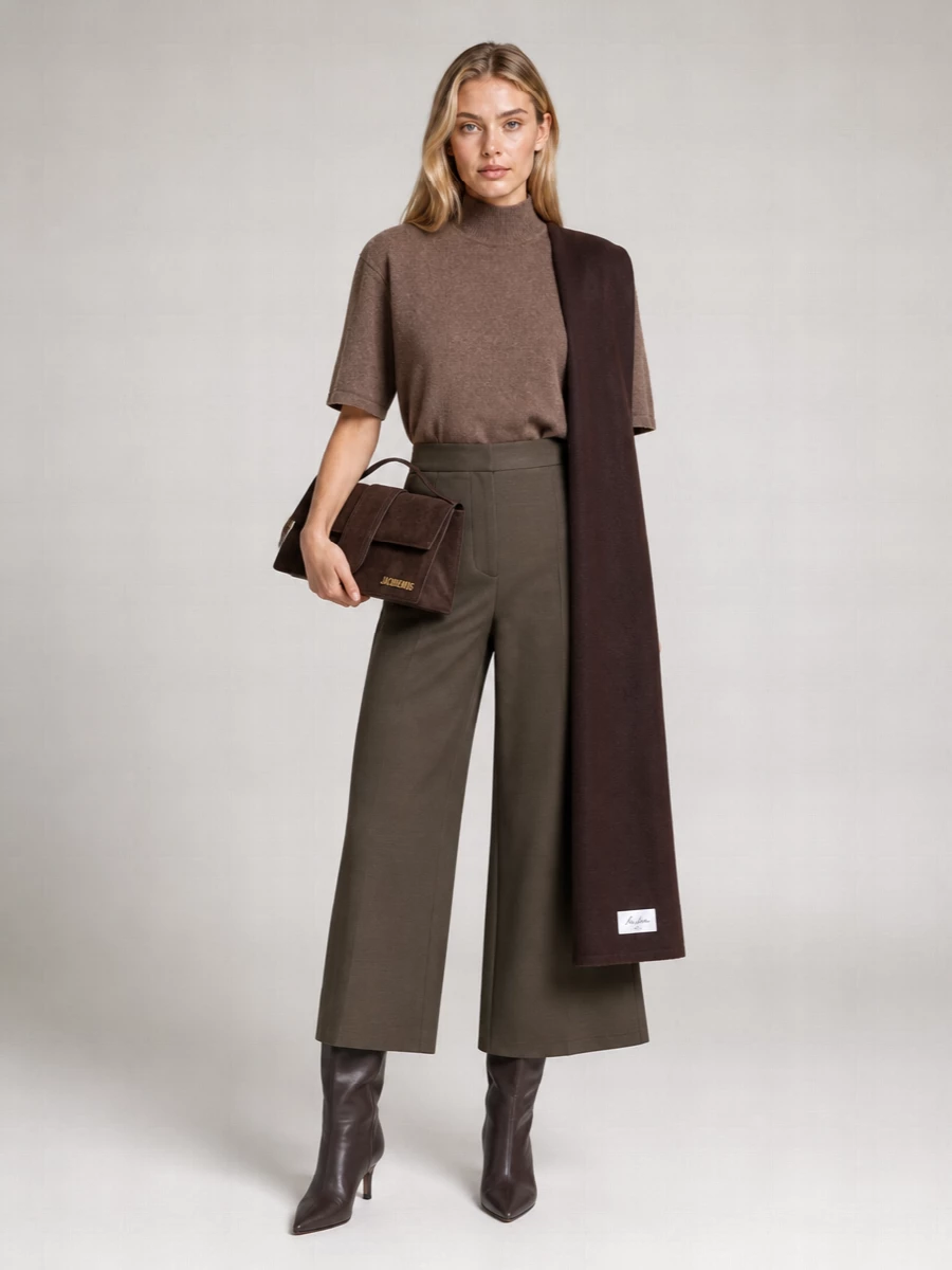 Jacquemus Le Grand Bambino Leather Shoulder Bag