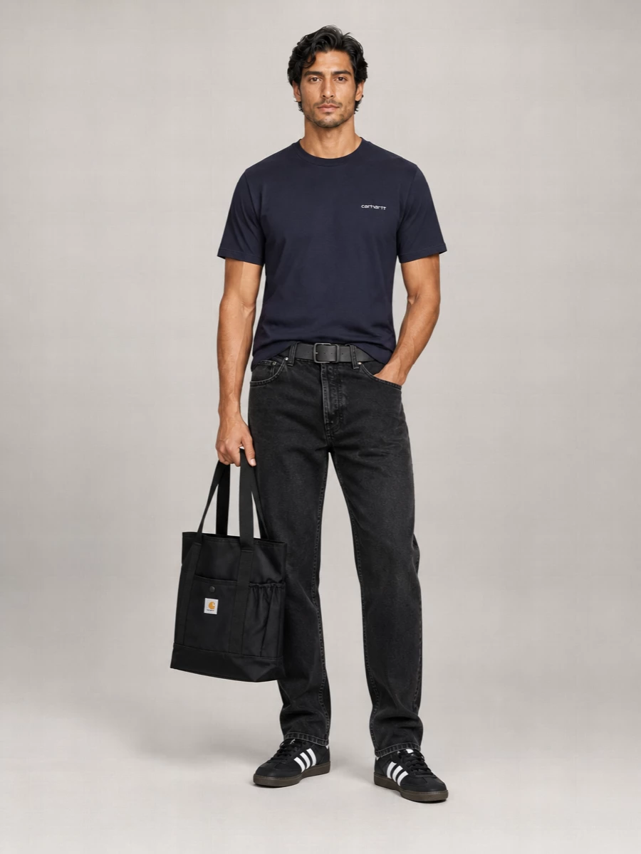 Carhartt Wip Cotton Logo-Embroidered Relaxed-Fit T-Shirt