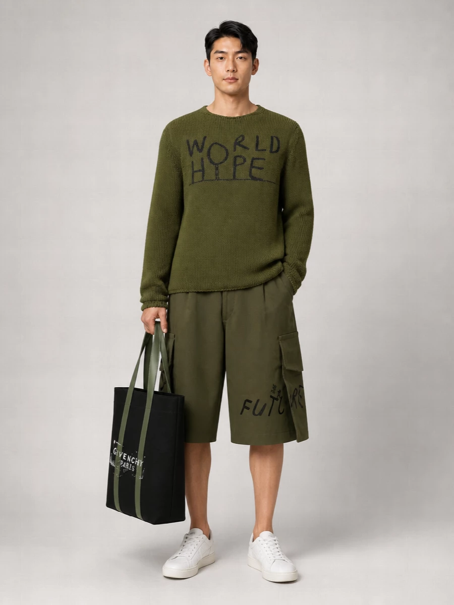 Comme Des Garçons Polyester Crew-Neck Logo T-Shirt