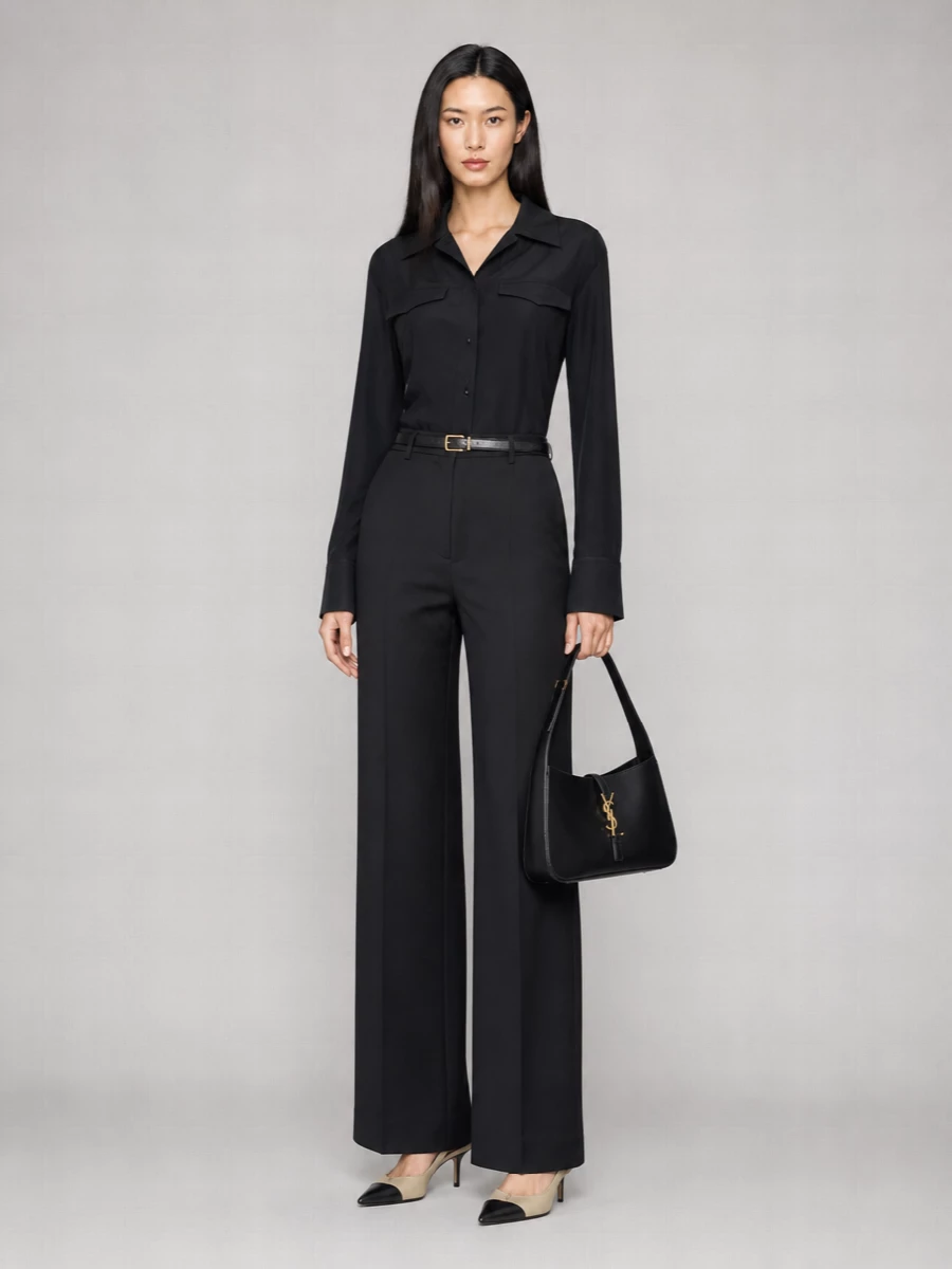 Courrèges Long-Sleeve Pocket Shirt