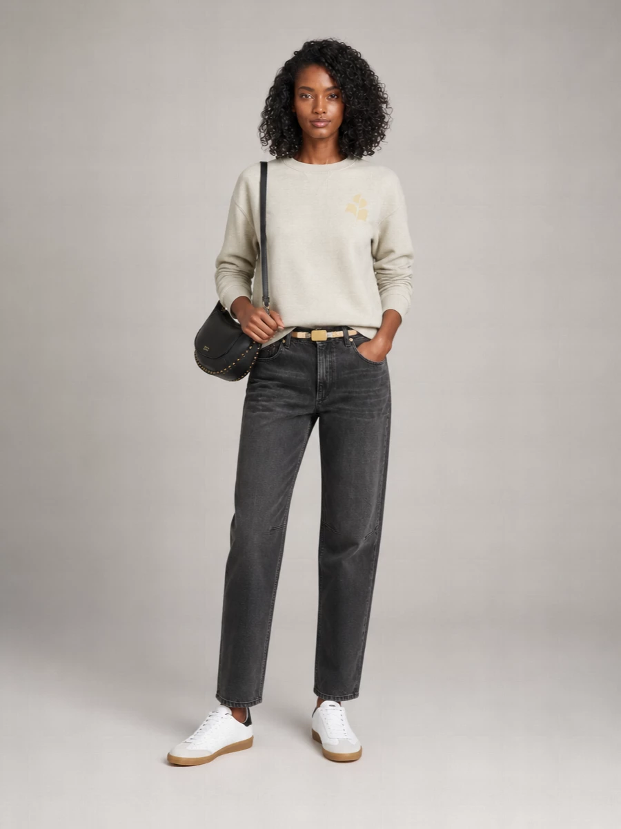 Isabel Marant Etoile Ribbed Sweatshirt