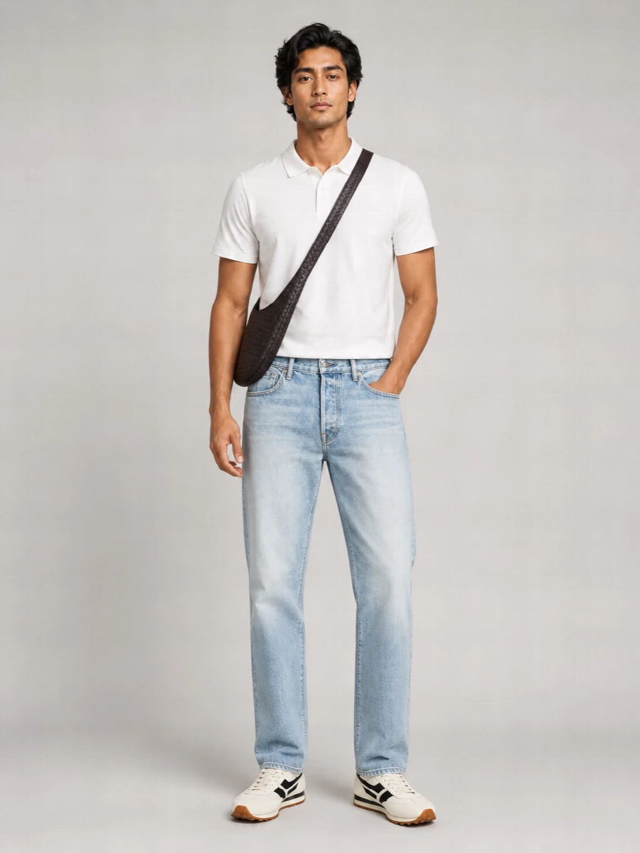 Tom Ford Leather Mick Low-Top Sneakers