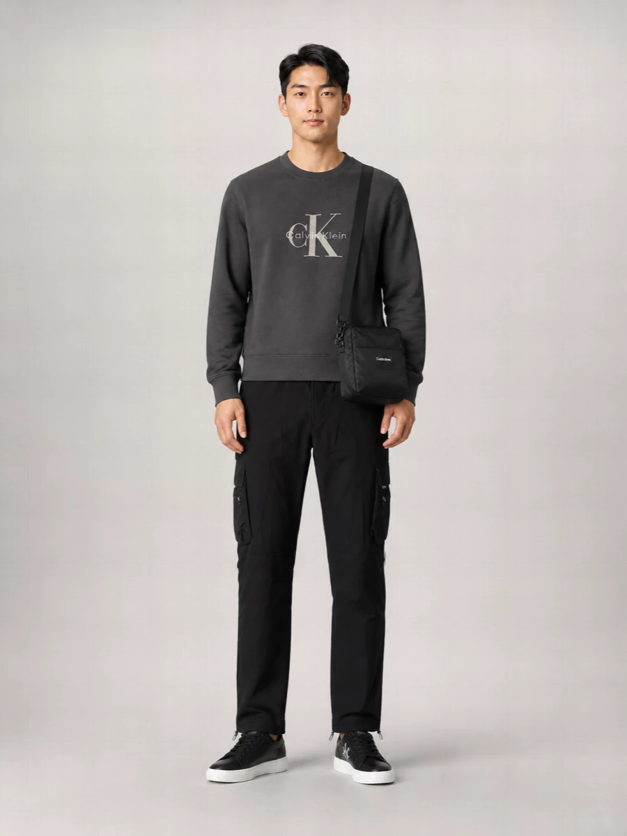 Calvin Klein Lace-Up Low-Top Sneakers