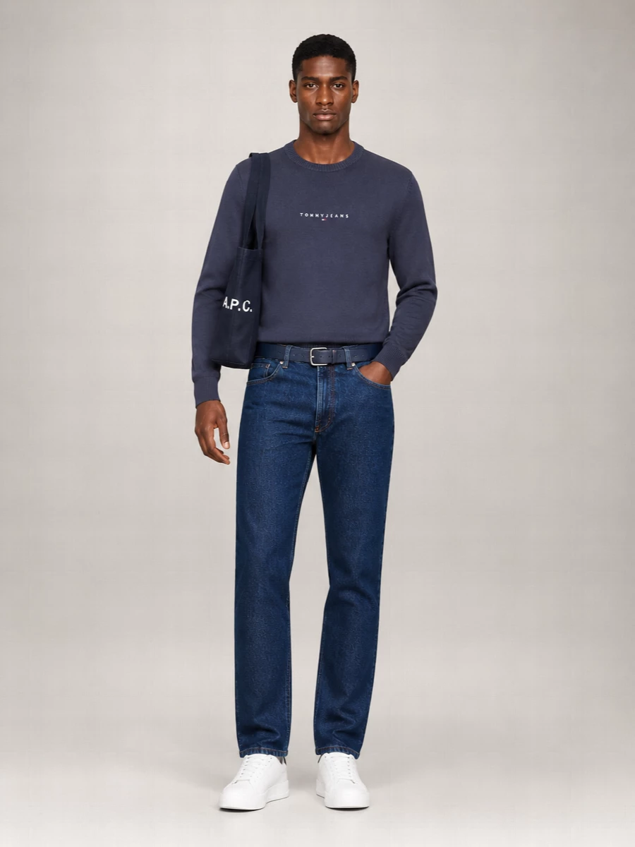 Tommy Hilfiger Wool Blend Crew Neck Sweater