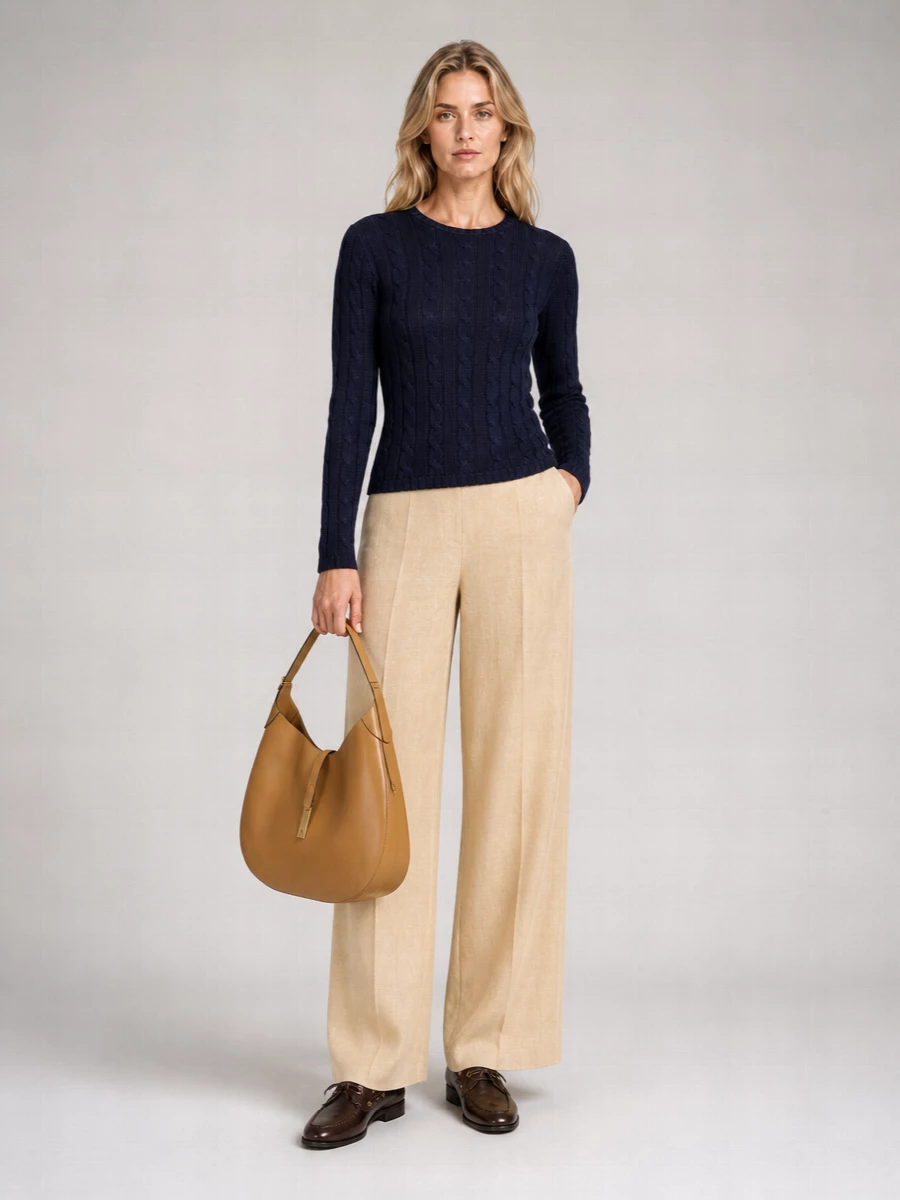 Ralph Lauren Leather Shoulder Bag