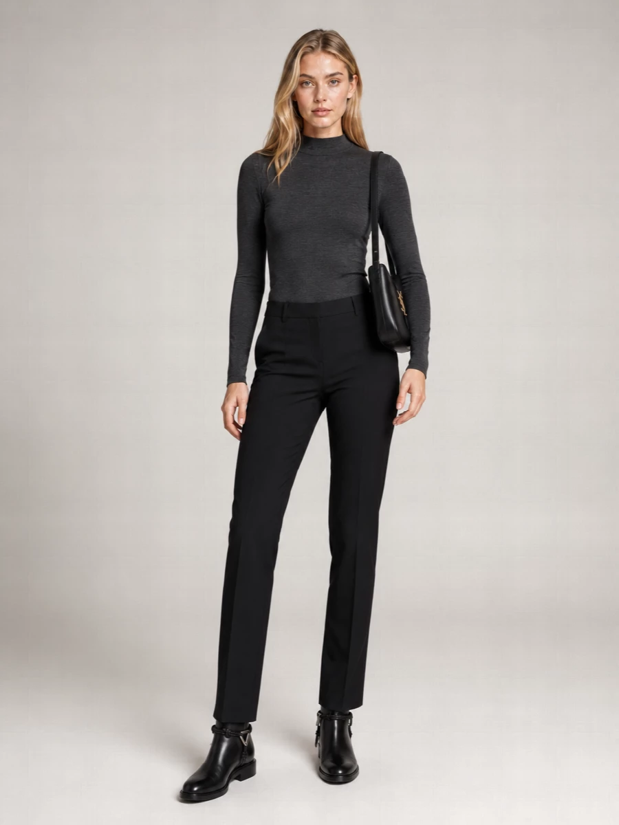 Saint Laurent Le 5 À 7 Calf Leather Cross-Body Bag