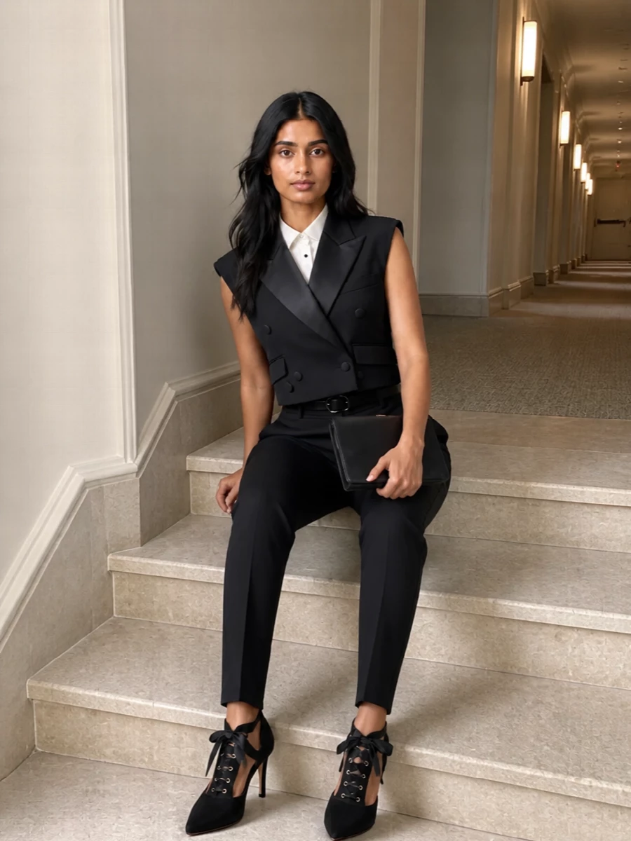 Dolce gabbana tuxedo waistcoat givenchy trousers