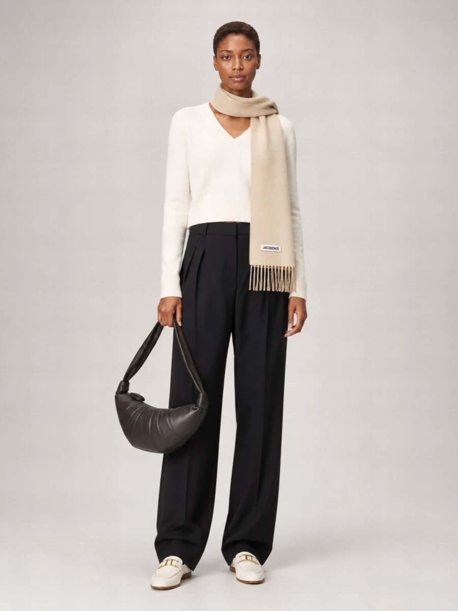 Loulou Studio Cashmere V-Neck Sweater