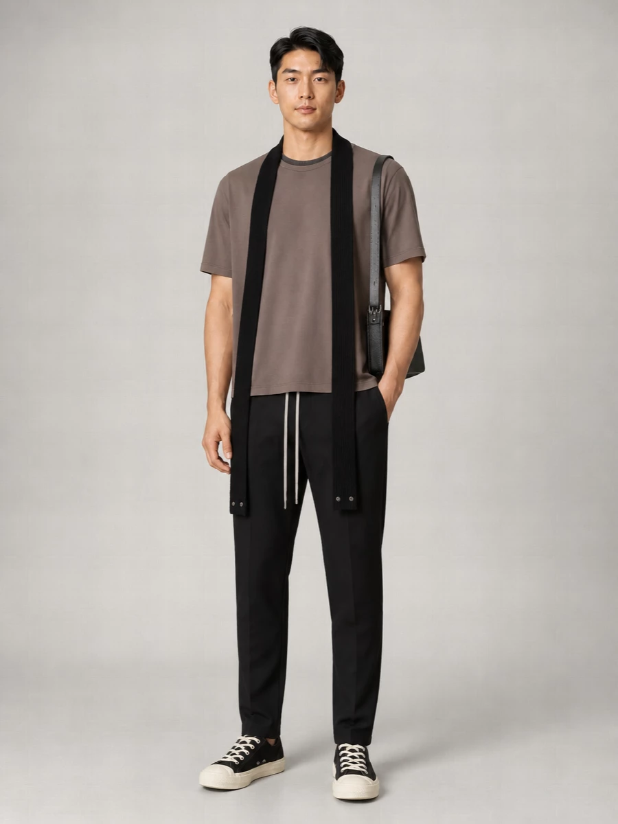 Rick Owens Drkshdw Cotton Short-Sleeve T Shirt
