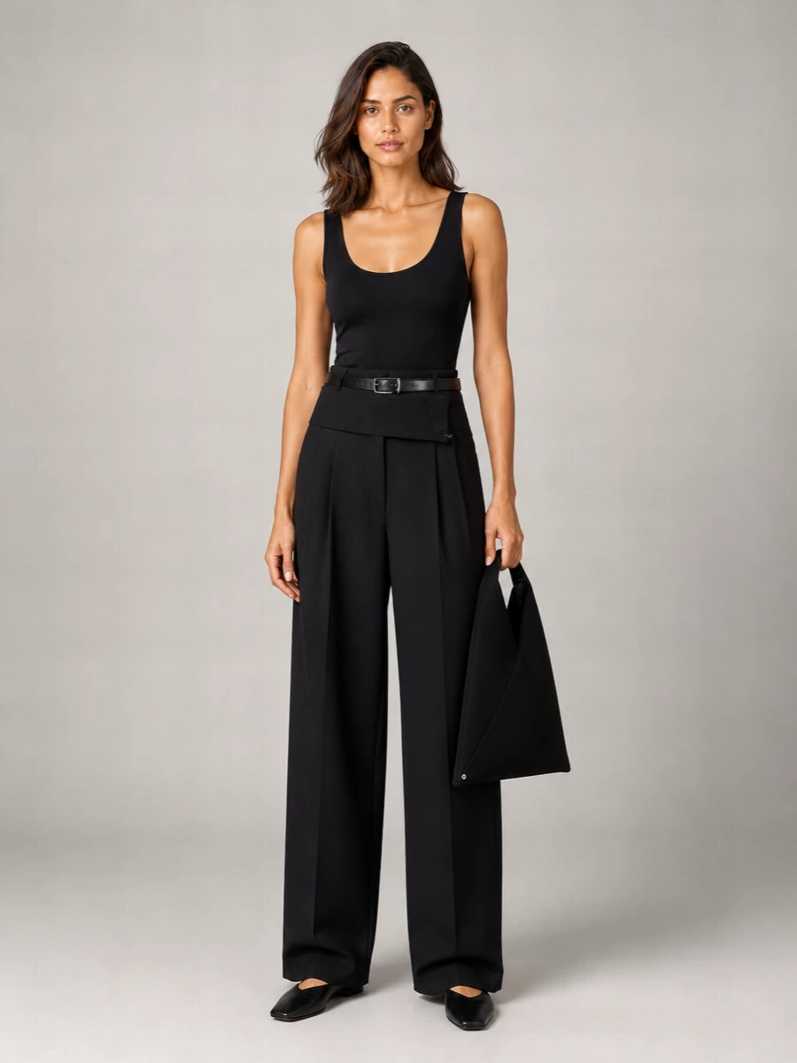 Entire Studios Pinch Wide-Leg Trousers