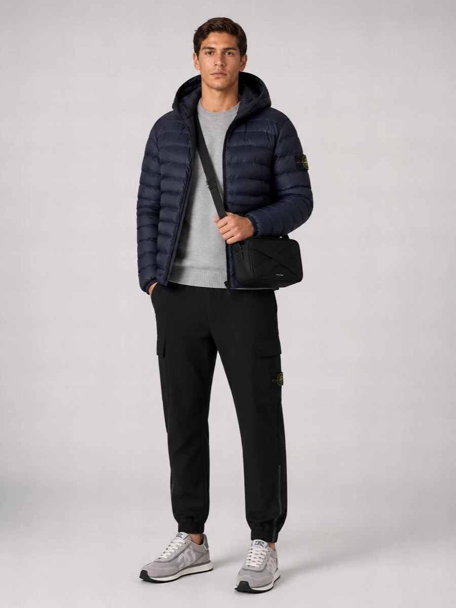 Canada Goose Down Hooded Puffer Jacket