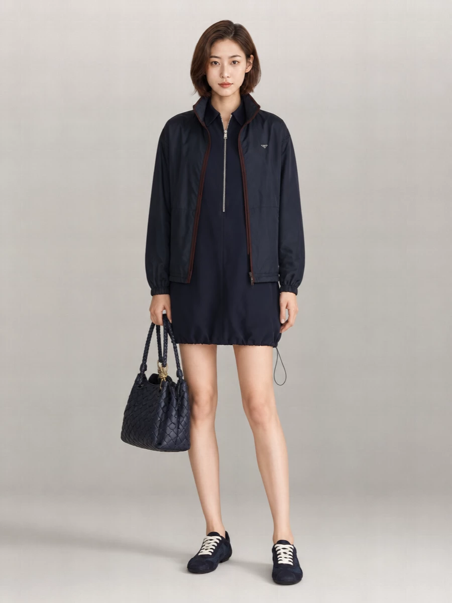 Prada Recycled Polyamide Windbreaker