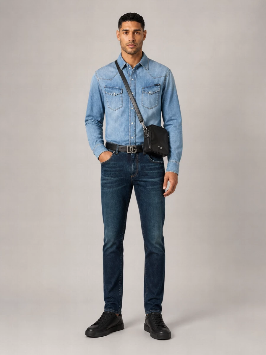 Dolce&Gabbana Denim Low-Rise Skinny Jeans