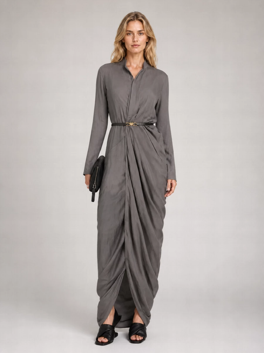 Rick Owens Silk Knee-Length Dress