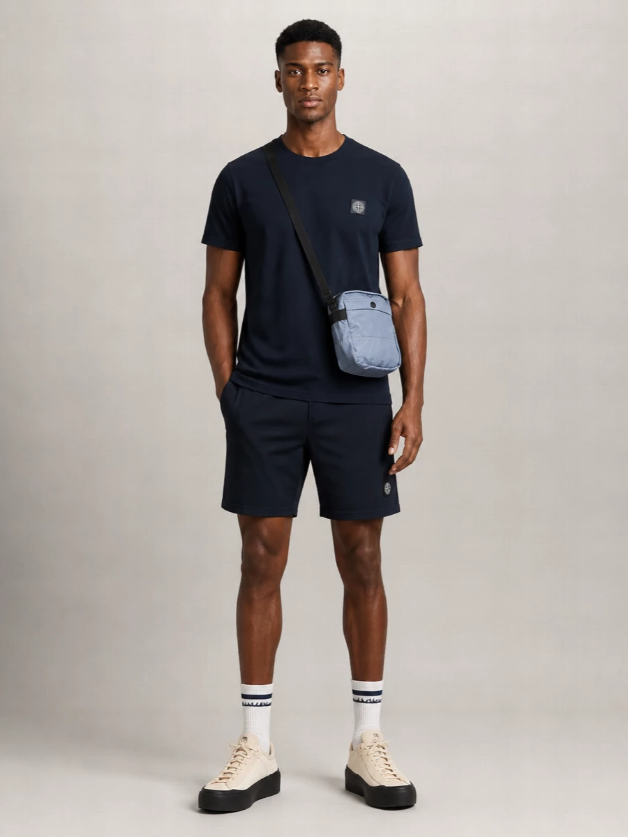 Stone Island Logo Patch T-Shirt