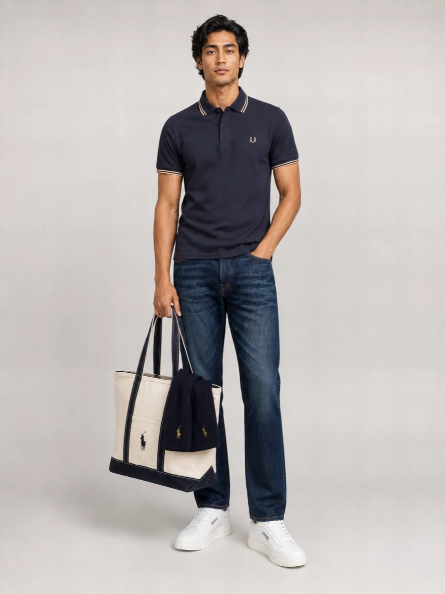 Fred Perry Cotton Polo Shirt