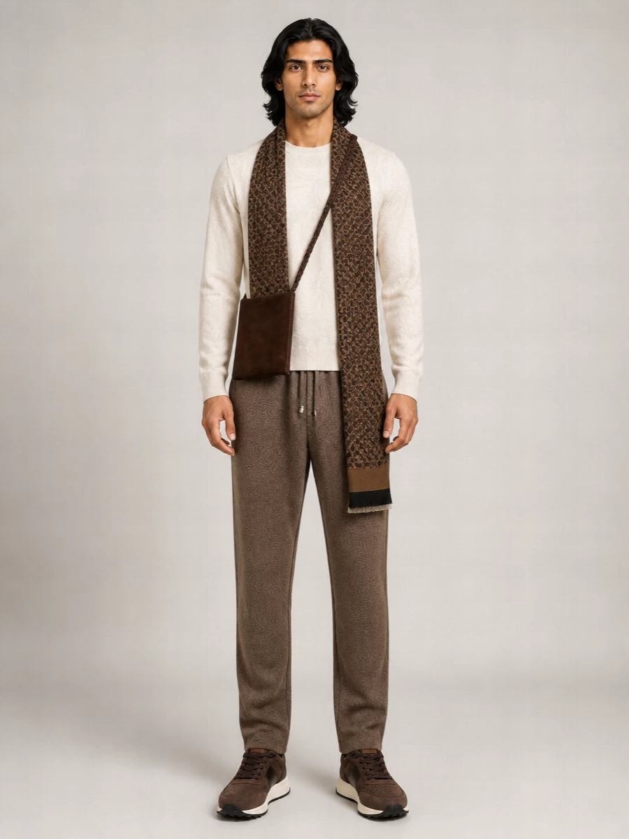 Etro Printed Jersey Joggers