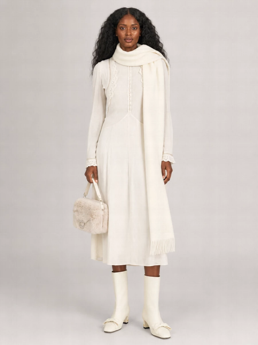 Isabel Marant Crepe Midi Dress