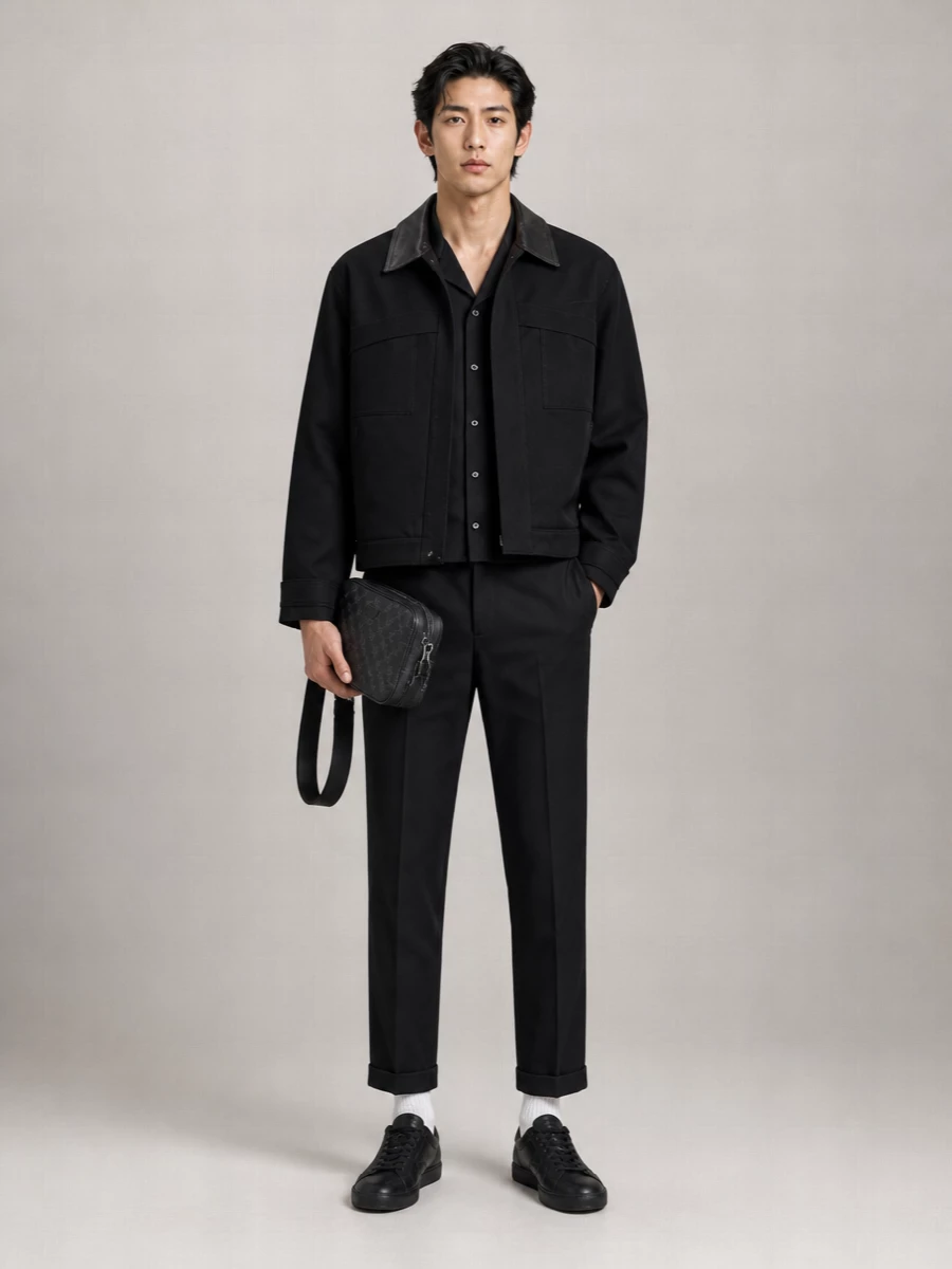 Golden Goose Cotton Regular-Fit Single-Breasted Coat