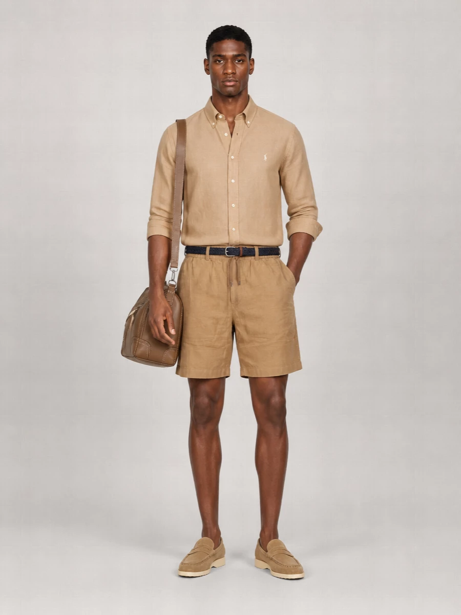 Ralph Lauren Linen Bermuda Shorts
