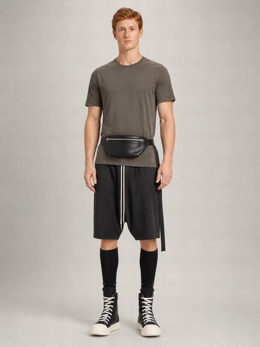 Rick Owens Cotton Long-Sleeve Shirt