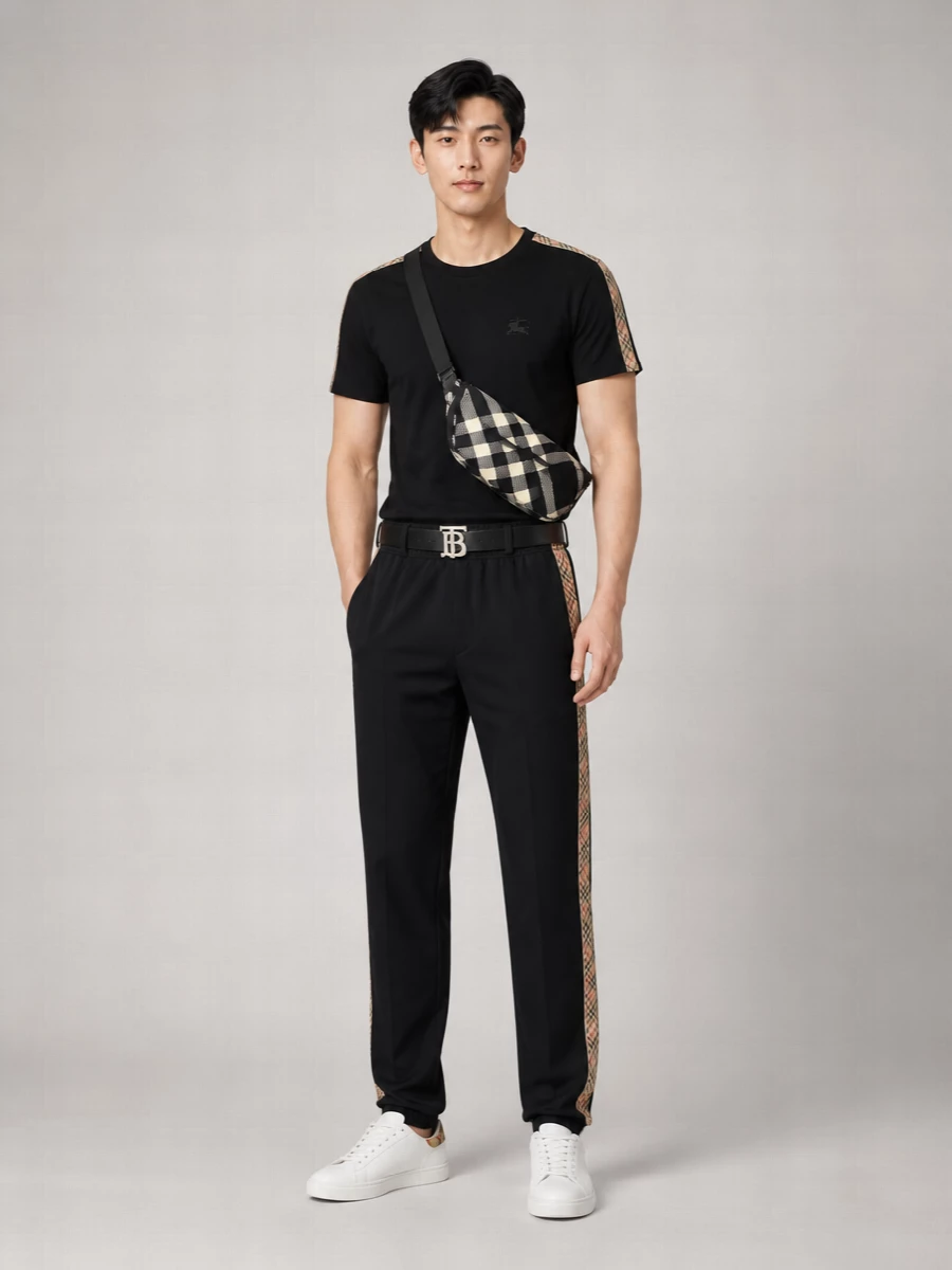 Burberry Reversible Leather Belt