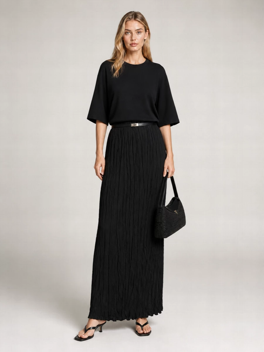 Totême Merino Wool T-Shirt Dress