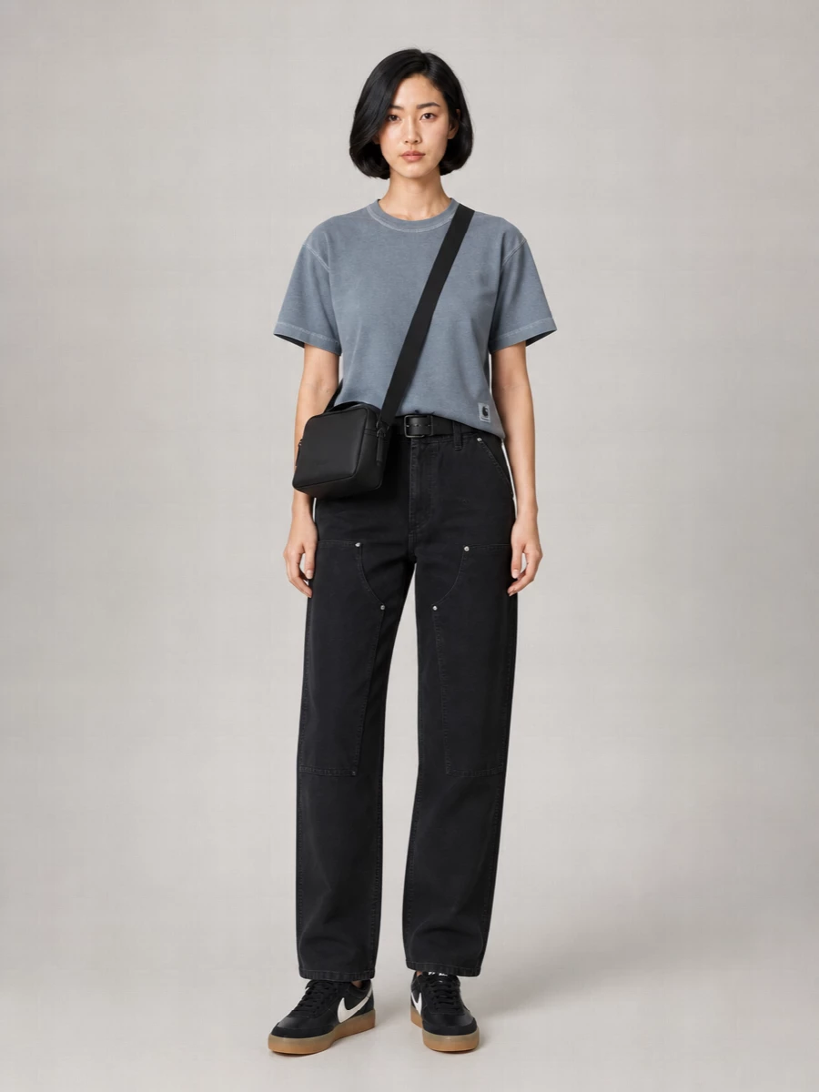 Carhartt Wip Organic Cotton Straight-Leg Pants