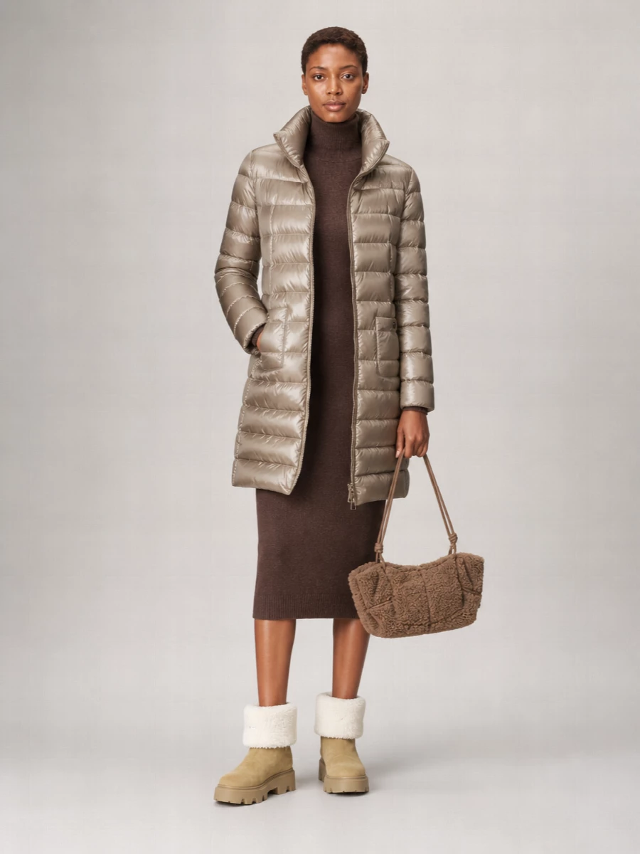 Herno Down Quilted Midi Puffer Jacket