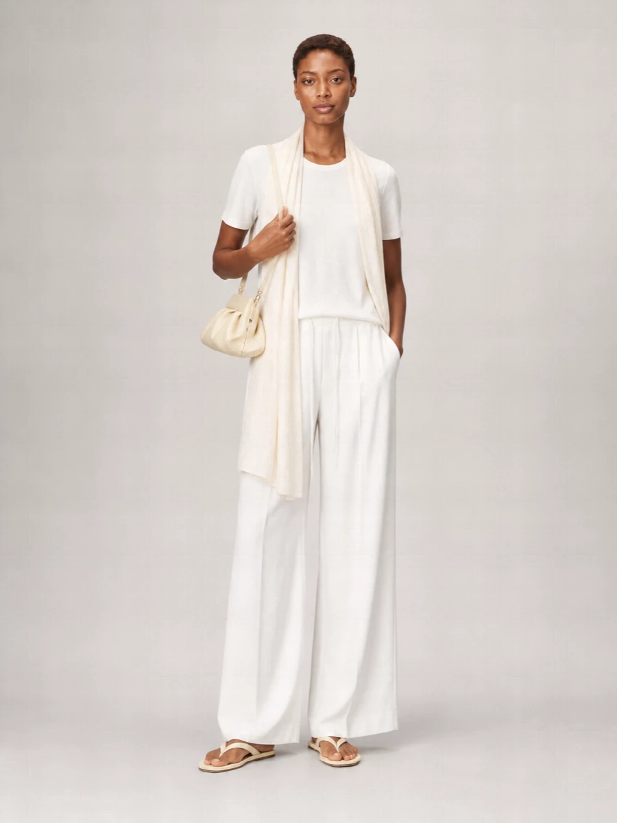Parosh Cotton Wide-Leg Trousers
