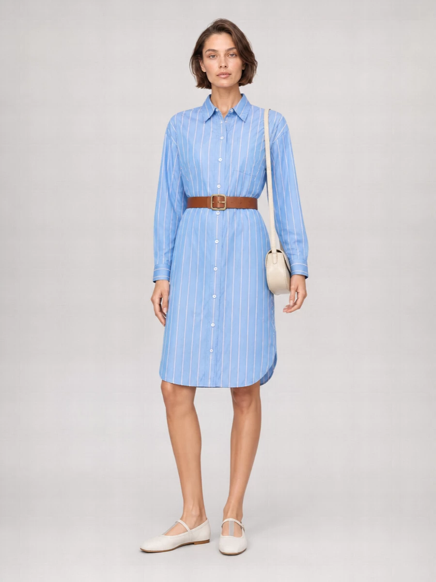 A.p.c. Cotton Shirt Dress