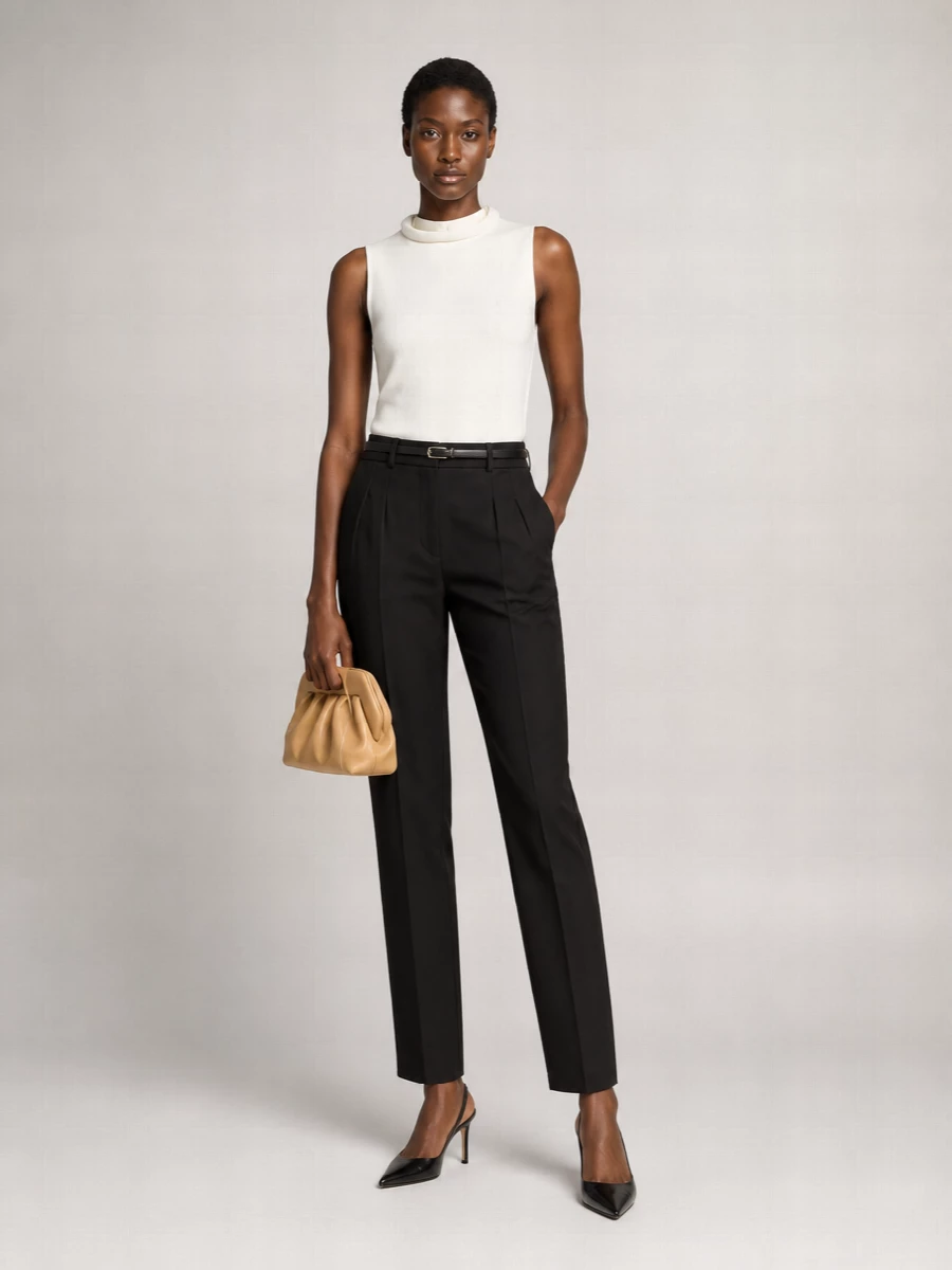 Loulou Studio Linen Blend Blouse