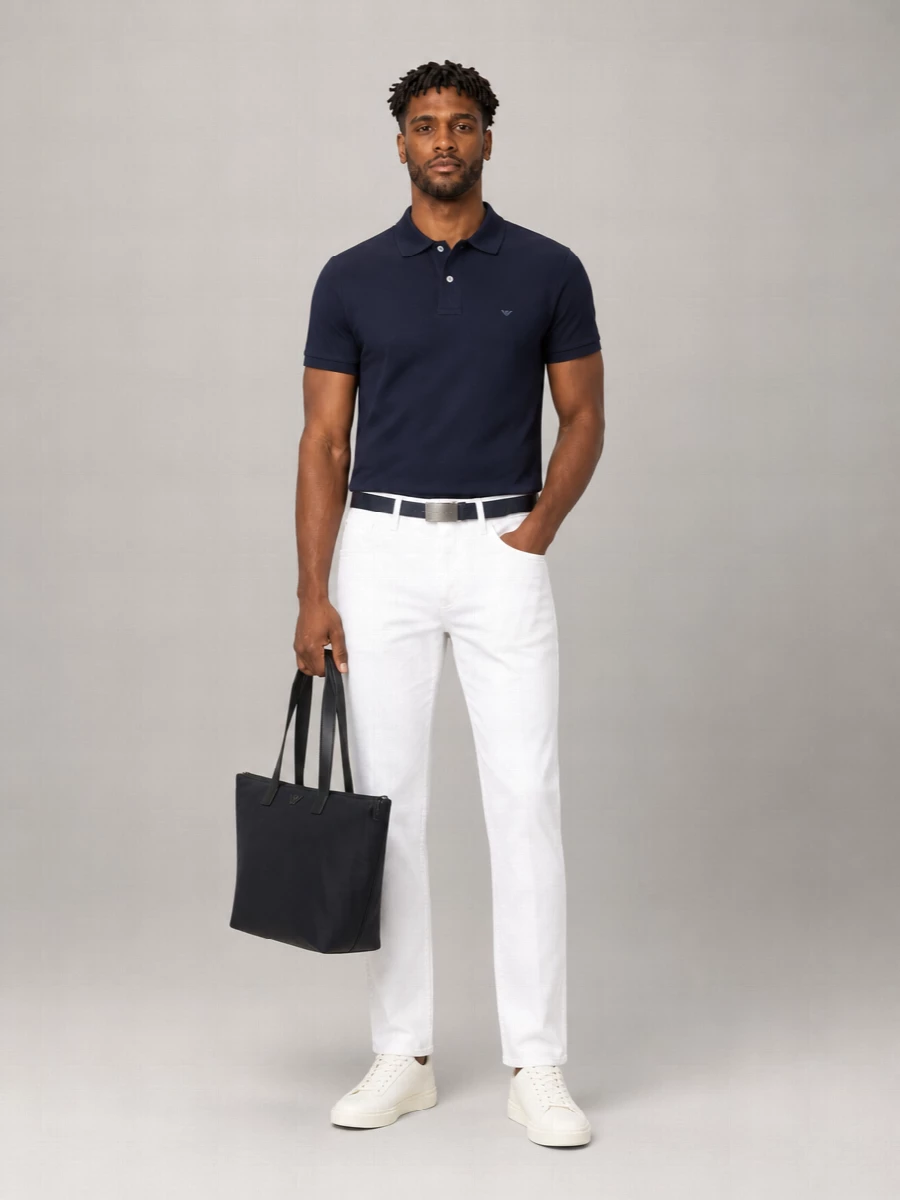 Emporio Armani Cotton Polo Shirt