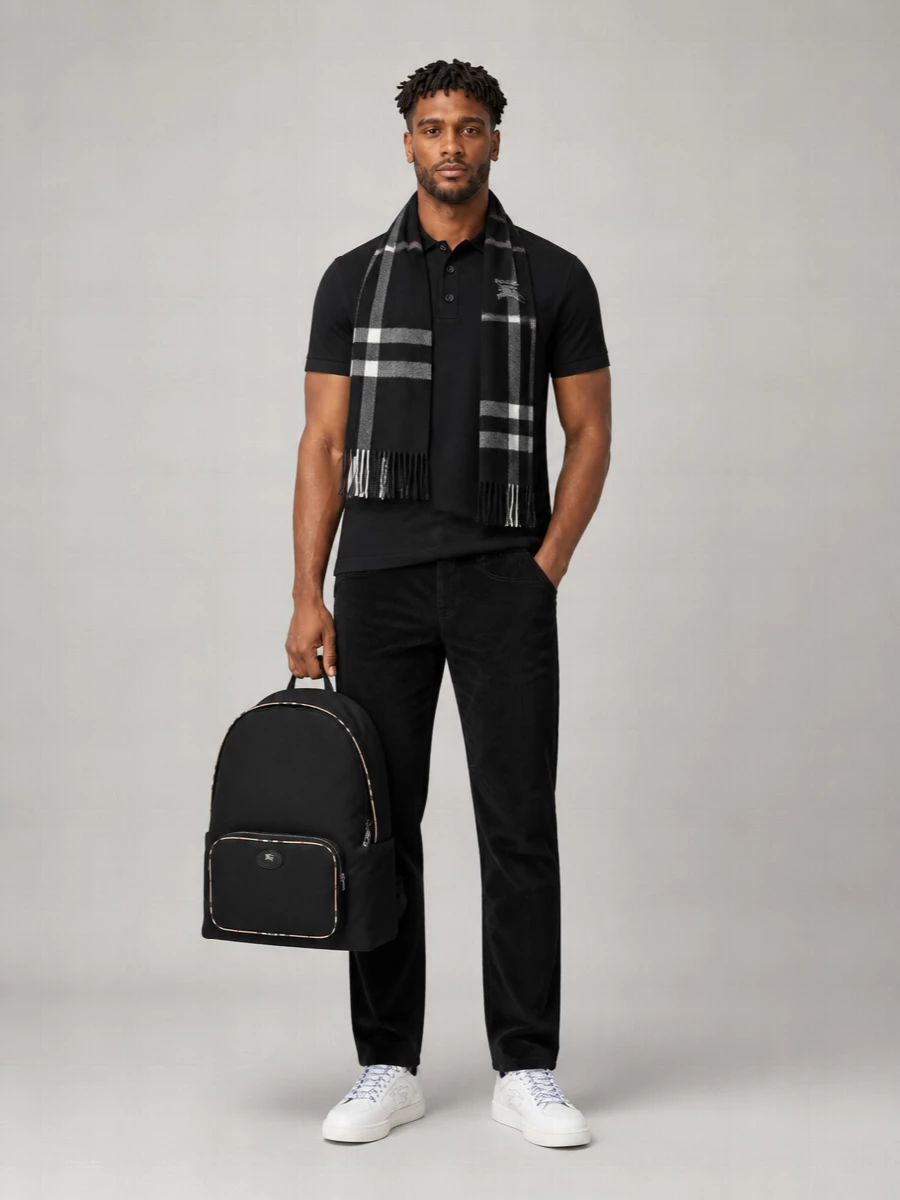 Burberry Wool Polo Shirt
