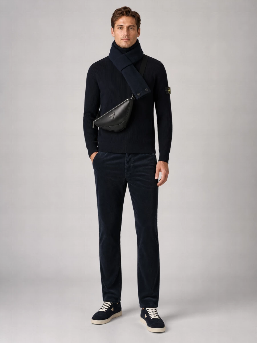 Stone Island Denim Straight-Leg Jeans