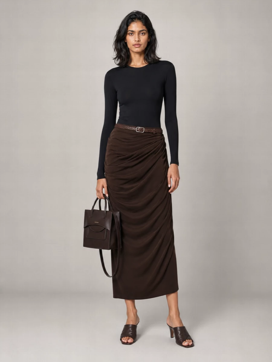 Entire Studios Draped Skirt