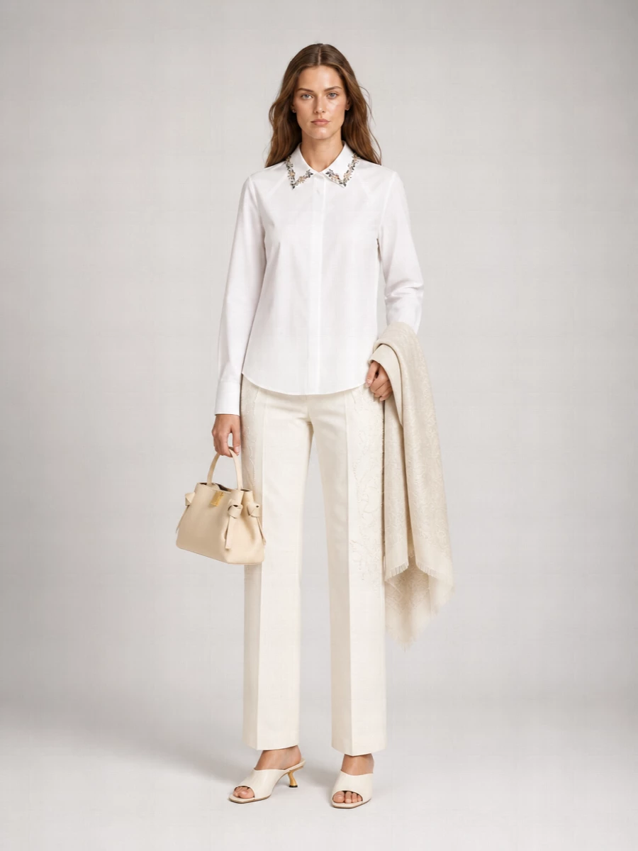 Ermanno Firenze Straight Trousers